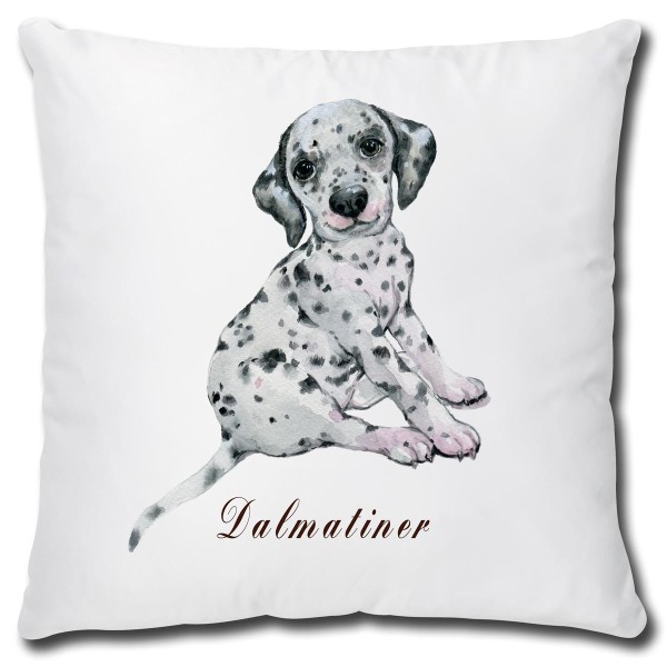 Dalmatiner Hund, Kissen 40x40 cm