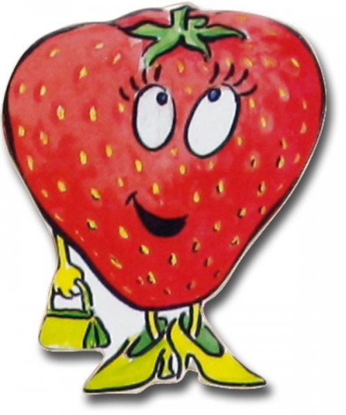 Magnet Erdbeere - Kühlschrankmagnet Süße Erdbeer-Lady - HN 2142-E