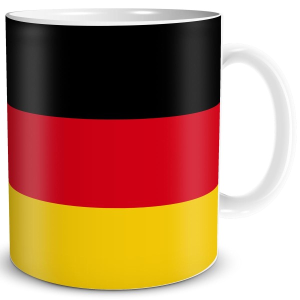 Flagge Deutschland, Tasse 300 ml