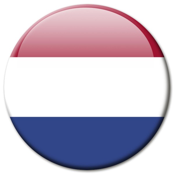 Flagge Niederlande, Magnet 5 cm
