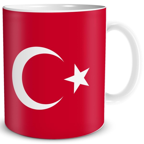 Flagge Türkei, Tasse 300 ml