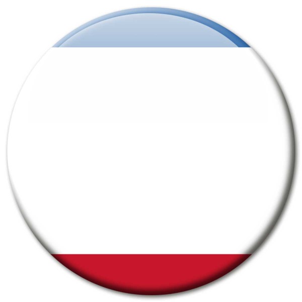 Flagge Krim, Magnet 5 cm