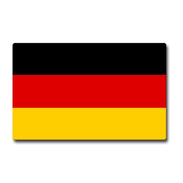 Flagge Deutschland, Magnet 85x55 mm
