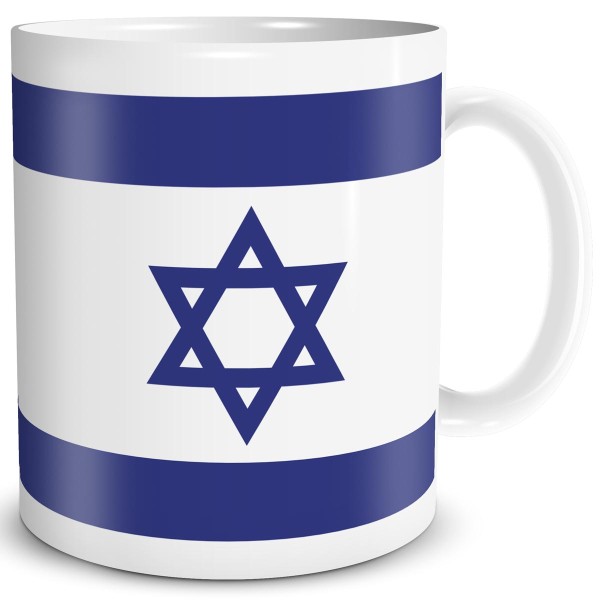 Flagge Israel, Tasse 300 ml