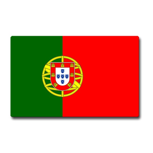 Flagge Portugal, Magnet 85x55 mm