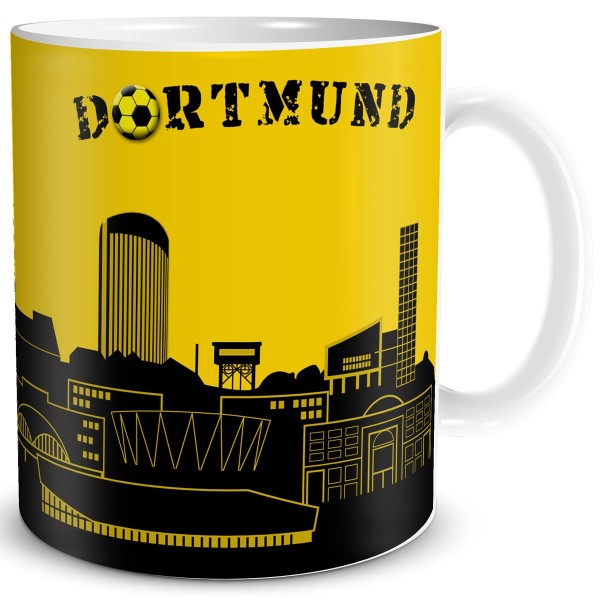 Stadt Skyline Dortmund, Tasse 300 ml