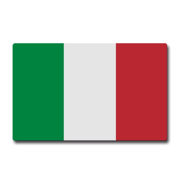 Flagge Italien, Magnet 85x55 mm