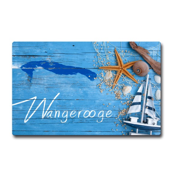 Insel Wangerooge, Magnet 85x55 mm