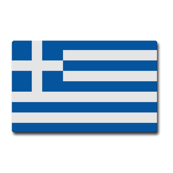 Flagge Griechenland, Magnet 85x55 mm