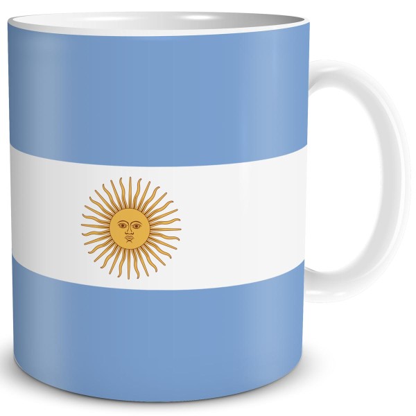 Flagge Argentinien, Tasse 300 ml