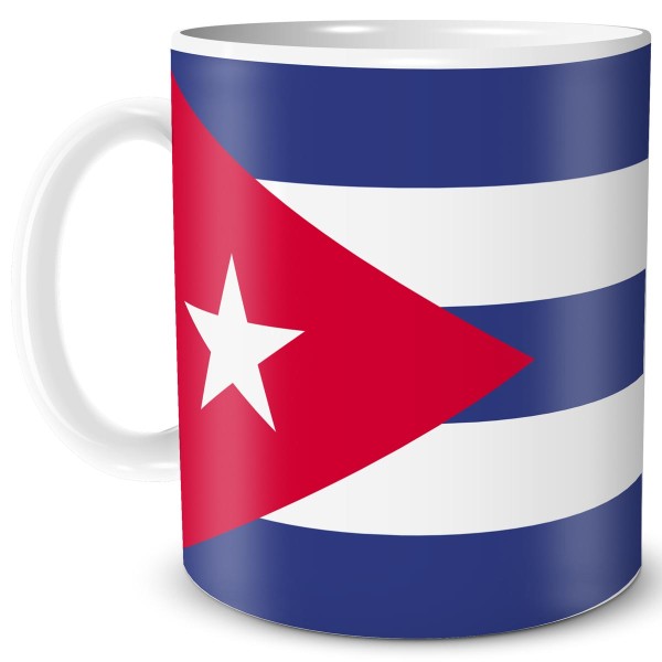 Flagge Kuba, Tasse 300 ml