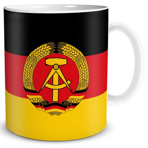 Flagge DDR, Tasse 300 ml