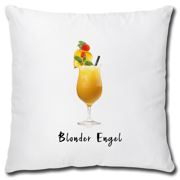 Cocktail Blonder Engel, Kissen 40x40 cm