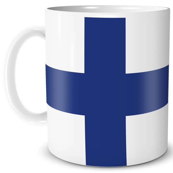 Flagge Finnland, Tasse 300 ml