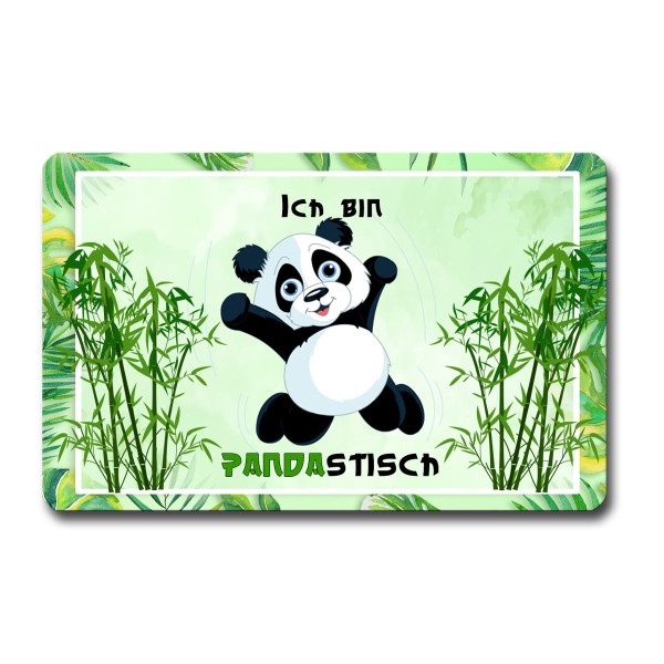 Panda Pandastisch, Magnet 8,5x5,5 cm