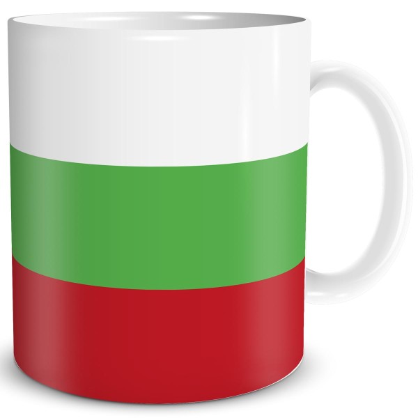 Flagge Bulgarien, Tasse 300 ml