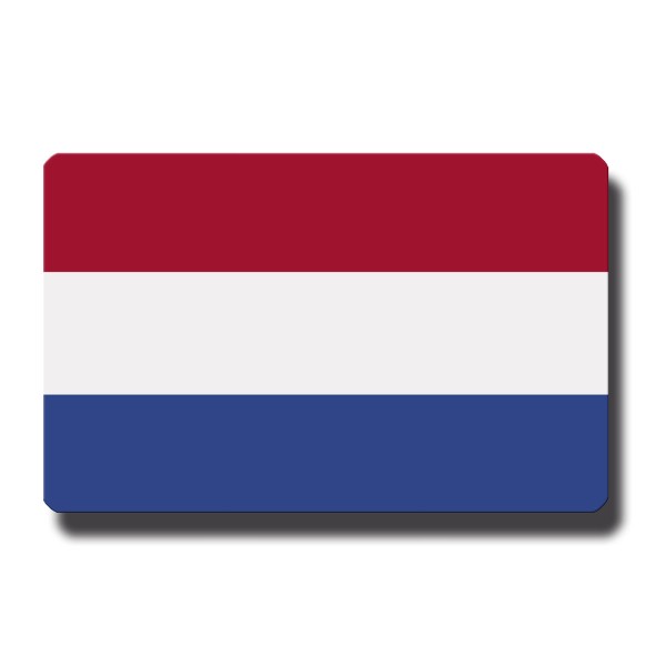 Flagge Niederlande, Magnet 8,5x5,5 cm